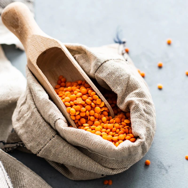 Organic Red Lentils 2 lb β Pantry at Mega Sale